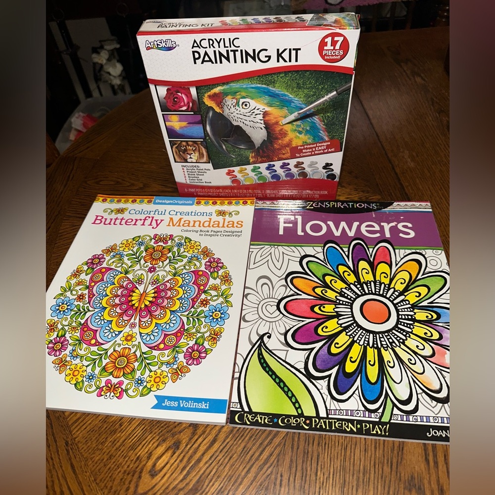 Three Piece Art Set